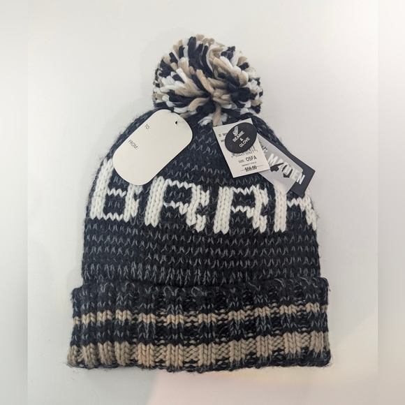 NWT Steve Madden Knitt Winter Hat One Size - Picture 3 of 4